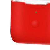 Maxbell Travel Carrying Silicone Protective Case for QCY T8 Red