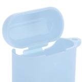 Maxbell Travel Carrying Silicone Protective Case for QCY T8 Light Blue