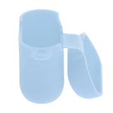 Maxbell Travel Carrying Silicone Protective Case for QCY T8 Light Blue