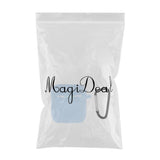 Maxbell Travel Carrying Silicone Protective Case for QCY T8 Light Blue