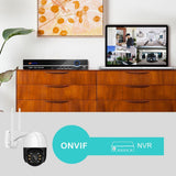 Maxbell BES-A8B HD 1080P Home WiFi PTZ IP Security Dome Camera Night Vision 3MP US