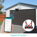 Maxbell BES-A8B WiFi PTZ IP Outdoor Dome Camera Cam Max 128G TF Waterproof 3MP UK