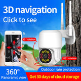 Maxbell Wifi Security Camera Wireless IR Motion Detection Waterproof UK Plug