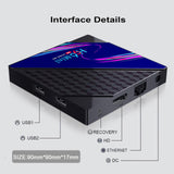 Maxbell Android 10.0 Smart Box RK3228A Chip 2.4G 5.0G WIFI 3D Smart Player 2G+16G EU
