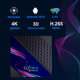 Maxbell Android 10.0 Smart Box RK3228A Chip 2.4G 5.0G WIFI 3D Smart Player 2G+16G AU
