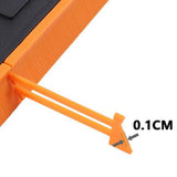 Maxbell 6" 10" Contour Gauge with Lock Duplicator Profile Tool 6 inch Plastic core