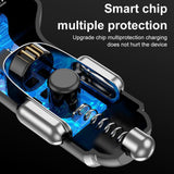 Maxbell Fast 30W USB C Car Charger Double USB QC 3.0 Universal for iPhone Xs X