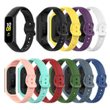 Maxbell Adjustable Silicone Band Watch Bands Wristbands fits Galaxy Fit 2 White