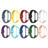 Maxbell Adjustable Silicone Band Watch Bands Wristbands fits Galaxy Fit 2 White