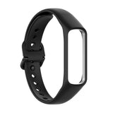 Maxbell Adjustable Silicone Band Watch Bands Wristbands fits Galaxy Fit 2 Black