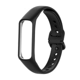 Maxbell Adjustable Silicone Band Watch Bands Wristbands fits Galaxy Fit 2 Black