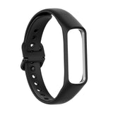 Maxbell Adjustable Silicone Band Watch Bands Wristbands fits Galaxy Fit 2 Black