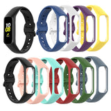 Maxbell Adjustable Silicone Band Watch Bands Wristbands fits Galaxy Fit 2 Light Pink