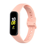 Maxbell Adjustable Silicone Band Watch Bands Wristbands fits Galaxy Fit 2 Light Pink