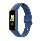 Maxbell Adjustable Silicone Band Watch Bands Wristbands fits Galaxy Fit 2 Blue
