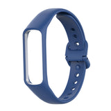 Maxbell Adjustable Silicone Band Watch Bands Wristbands fits Galaxy Fit 2 Blue