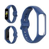 Maxbell Adjustable Silicone Band Watch Bands Wristbands fits Galaxy Fit 2 Blue