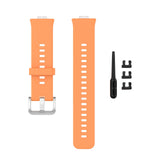 Maxbell Soft Silicone Watch Band For Huawei Watch Fit TIA-B09 TIA-B19 Orange