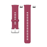 Maxbell Soft Silicone Watch Band For Huawei Watch Fit TIA-B09 TIA-B19 wine red