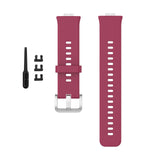 Maxbell Soft Silicone Watch Band For Huawei Watch Fit TIA-B09 TIA-B19 wine red