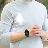 Maxbell Watch Band Replacement fits for Garmin Forerunner 30 35 35J Black