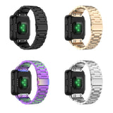 Maxbell Watch Band Replacement fits for Garmin Forerunner 30 35 35J Black