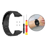Maxbell Watch Band Replacement fits for Garmin Forerunner 30 35 35J Black