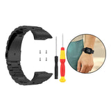 Maxbell Watch Band Replacement fits for Garmin Forerunner 30 35 35J Black