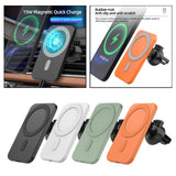 Maxbell K16 15W Car Magnetic Qi Wireless Charger  for iPhone 12 Mini Pro Max balck
