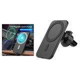 Maxbell K16 15W Car Magnetic Qi Wireless Charger  for iPhone 12 Mini Pro Max balck