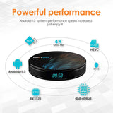 Maxbell For Android10.0 Quad Core 1080P 5.8GHz Media Player  2G+16G EU Plug