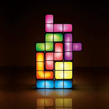 Maxbell New  LED Night Light Colorful Stackable Puzzles Lamp 7 Pieces Gifts