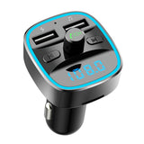 Maxbell Wireless Car FM Transmitters Multifunction Hands-Free Calling Dual USB Port