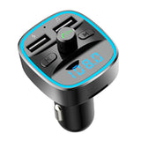 Maxbell Wireless Car FM Transmitters Multifunction Hands-Free Calling Dual USB Port