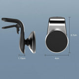 Maxbell Car Magnetic Suction Bracket 3M Sticker Stable clip for Most Smartphones Black Upgrade