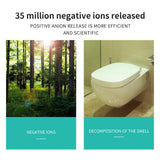 Maxbell Mini Negative Ion Air Purifiers Plug In for Home Ionizer Remove Smell  white