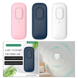 Maxbell Mini Negative Ion Air Purifiers Plug In for Home Ionizer Remove Smell  white