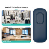 Maxbell Mini Negative Ion Air Purifiers Plug In for Home Ionizer Remove Smell  blue