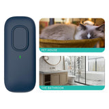 Maxbell Mini Negative Ion Air Purifiers Plug In for Home Ionizer Remove Smell  blue