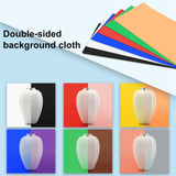 Maxbell Mini 10 inches Folding Photo Studio Light Box Set w/6 Backdrops Foldable