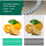 Maxbell Mini 10 inches Folding Photo Studio Light Box Set w/6 Backdrops Foldable