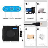 Maxbell Mini 10 inches Folding Photo Studio Light Box Set w/6 Backdrops Foldable