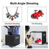 Maxbell Mini 10 inches Folding Photo Studio Light Box Set w/6 Backdrops Foldable