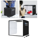 Maxbell Mini 10 inches Folding Photo Studio Light Box Set w/6 Backdrops Foldable