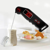 Maxbell Instant Read Wireless Digital Meat Thermometer Easy to Use Temp Alarm Black