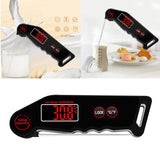 Maxbell Instant Read Wireless Digital Meat Thermometer Easy to Use Temp Alarm Black