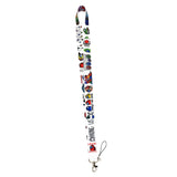 Maxbell Neck Strap Lanyards for Card Badge Holder Keychain Cell Phones Style 4