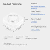 Maxbell 433MHz Smog Detector Alarm Sensor for Home Office Smart Home Automation APP