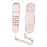 Maxbell Wall Mount Desktop Corded Fixed Telephone Landline Wired Handset Phone Pink