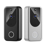 Maxbell 1080P HD Video Doorbell Wide Angle No Hard-Wiring Battery Powered for Home Black